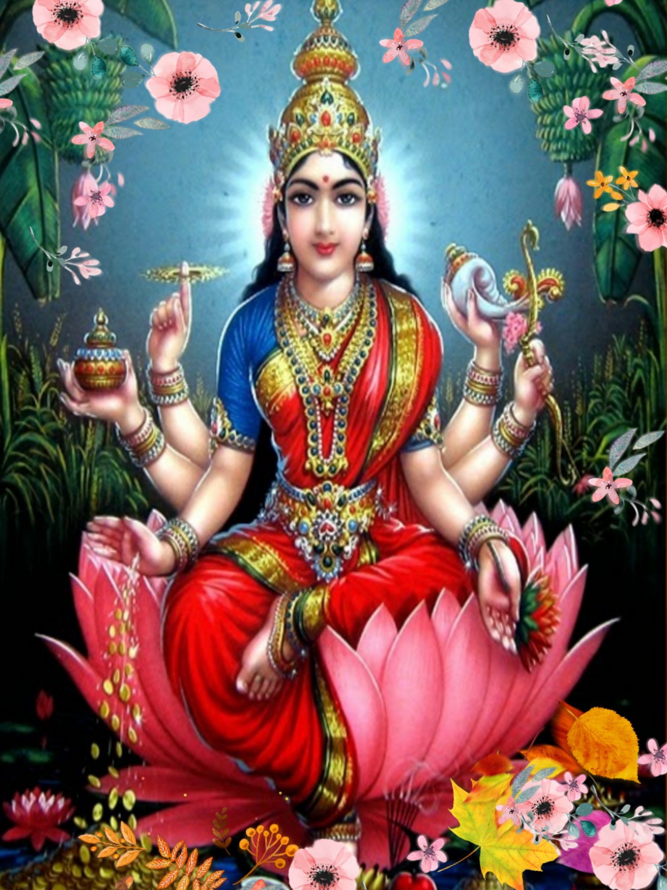 Varalakshmi Devi Wallpapers Wallpaper Cave