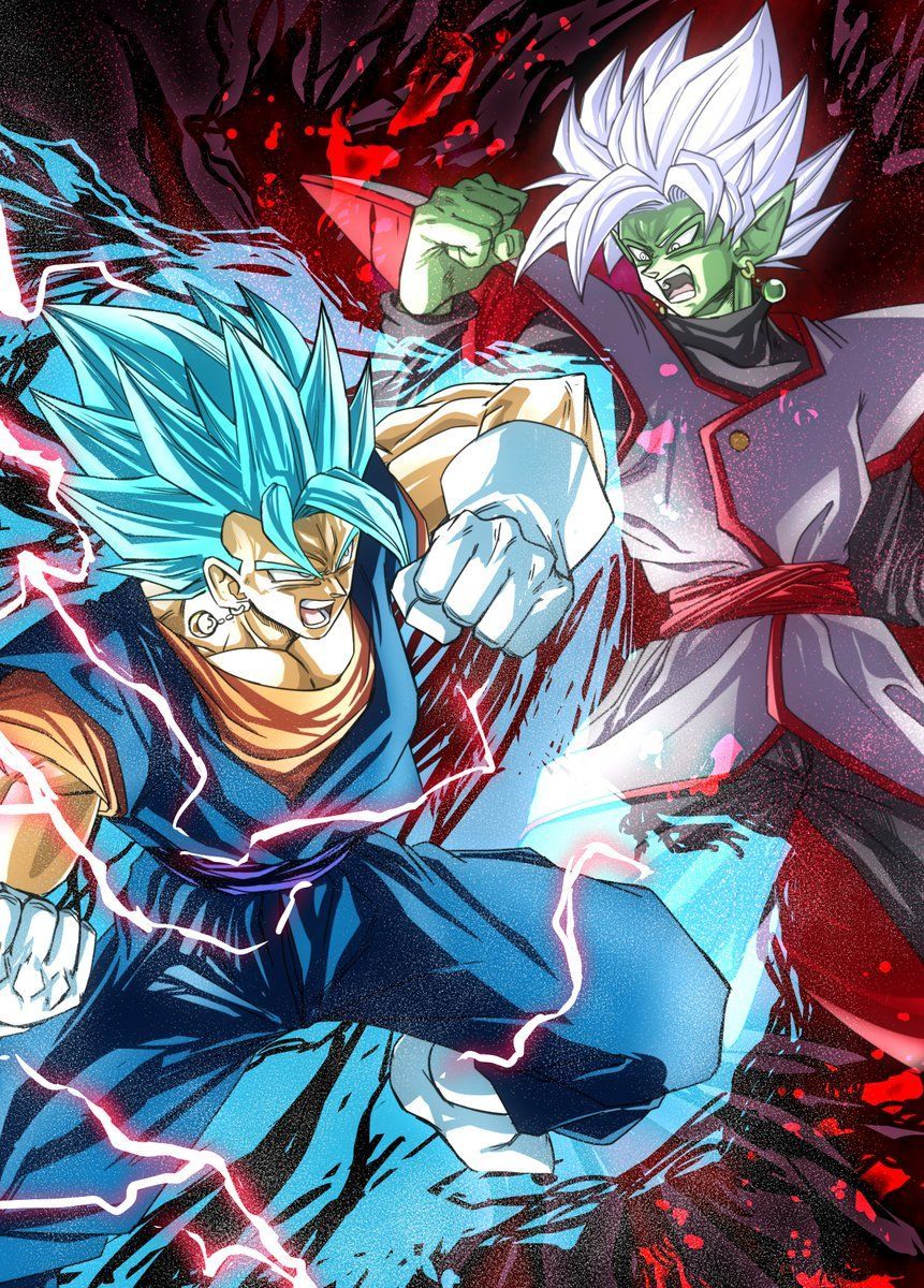 Vegito Blue Zamasu Wallpapers Wallpaper Cave