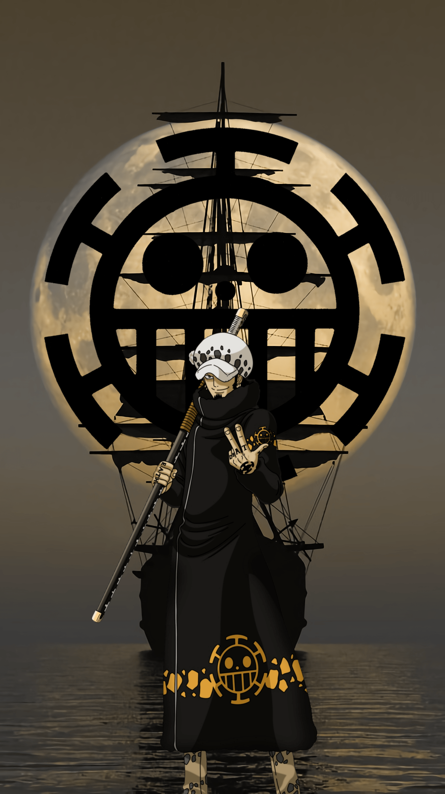 81+ Trafalgar Law One Piece Wallpaper 4k Iphone My