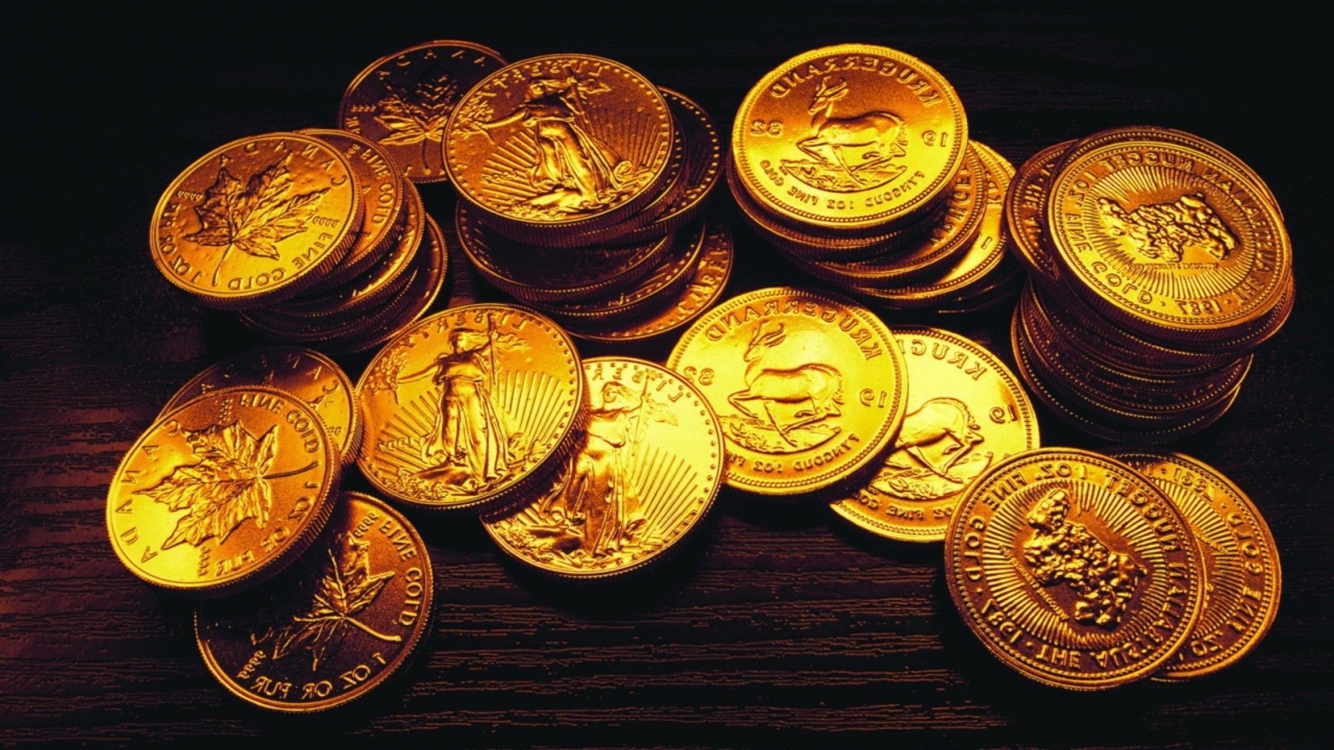 Gold Coins Wallpapers Wallpaper Cave