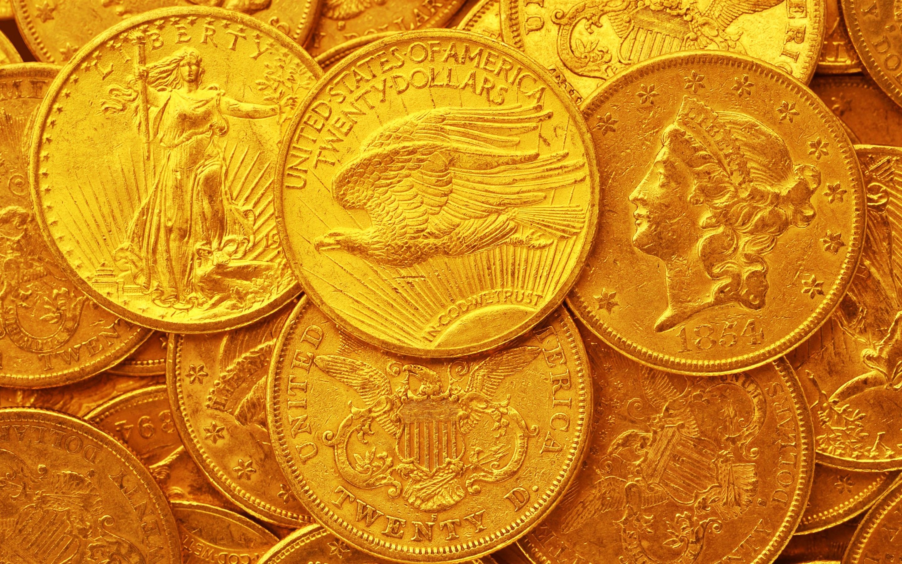Gold Coins Wallpapers Wallpaper Cave