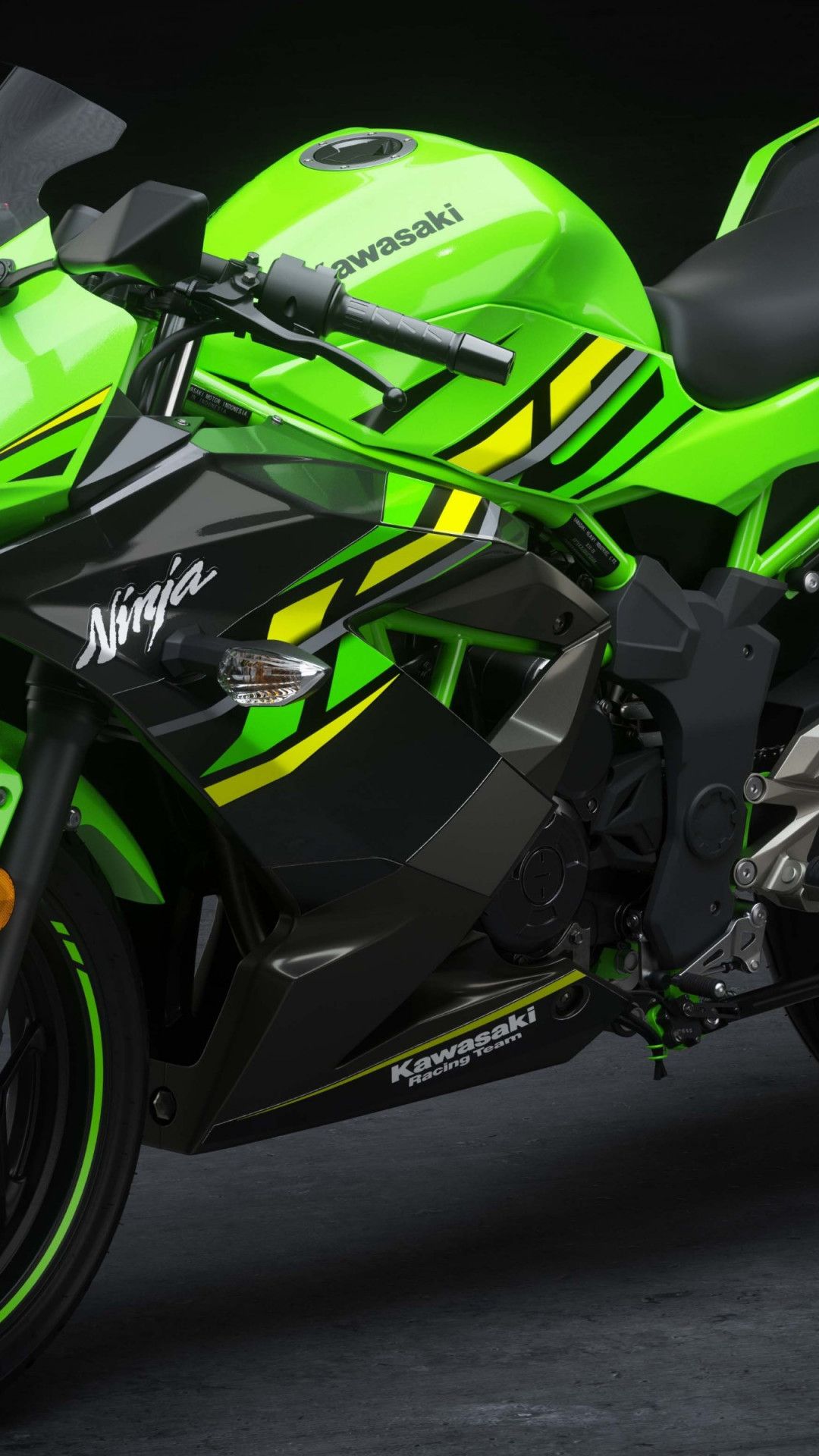 Kawasaki Ninja Logo Wallpapers Wallpaper Cave