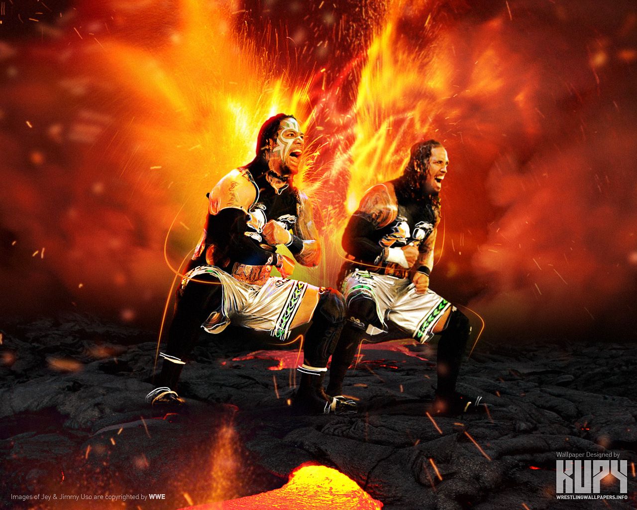 WWE The Usos Wallpapers Wallpaper Cave