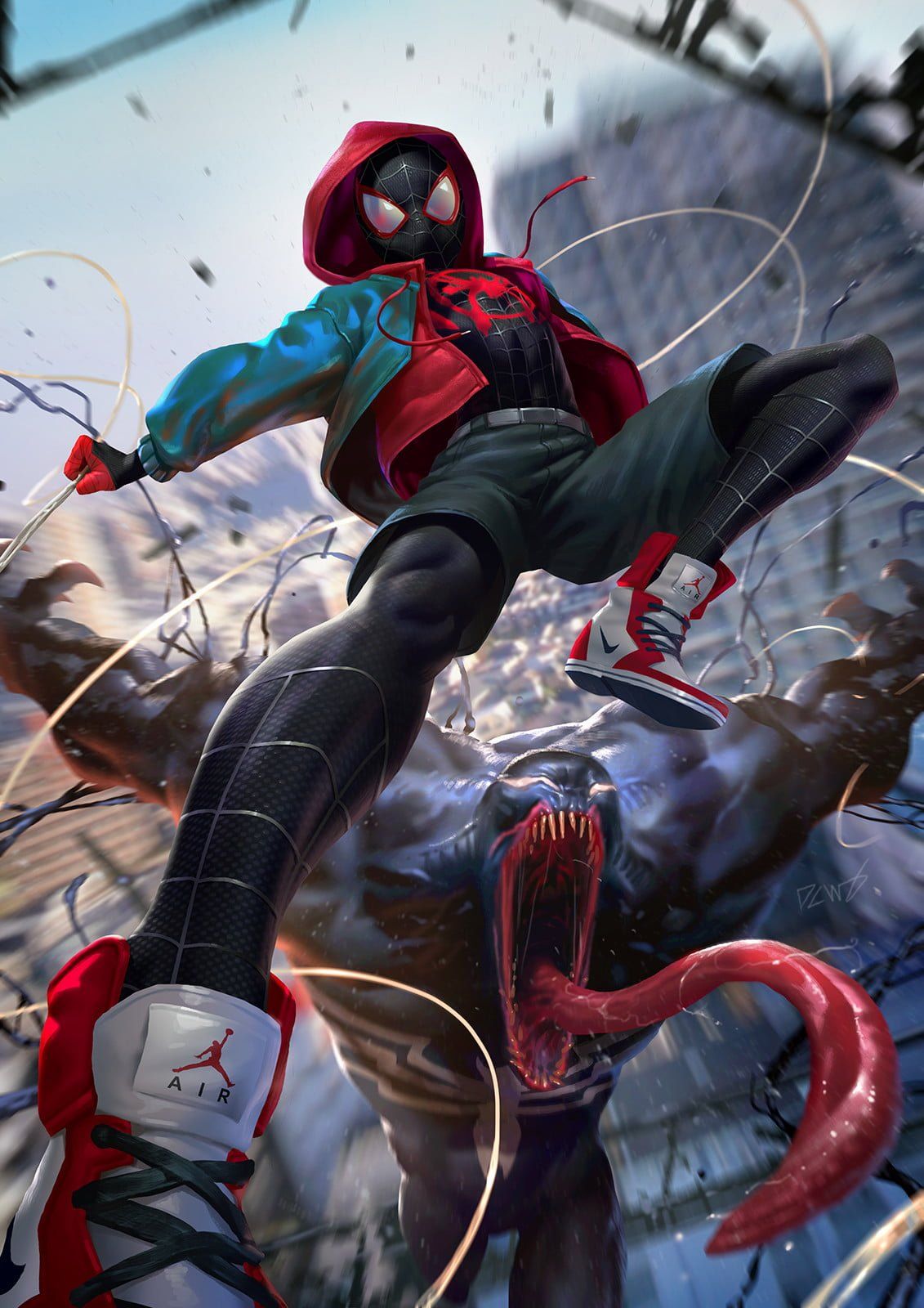 Nike Miles Morales Wallpapers Wallpaper Cave