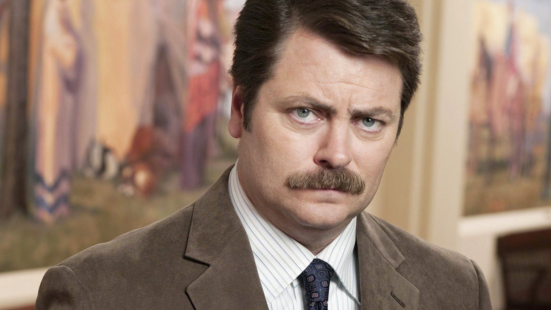 Ron Swanson Wallpaper