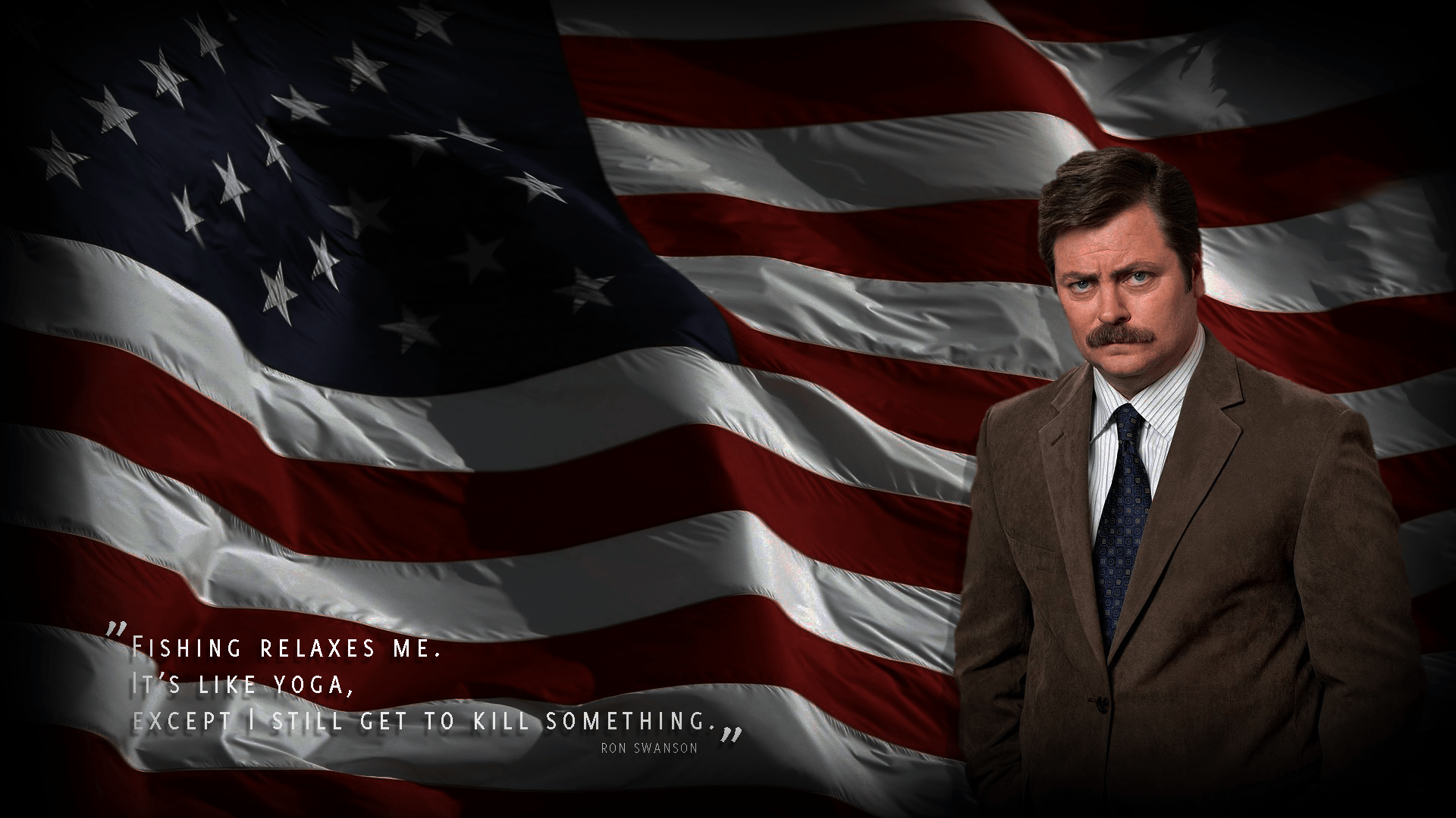 Ron Swanson Wallpapers Wallpaper Cave
