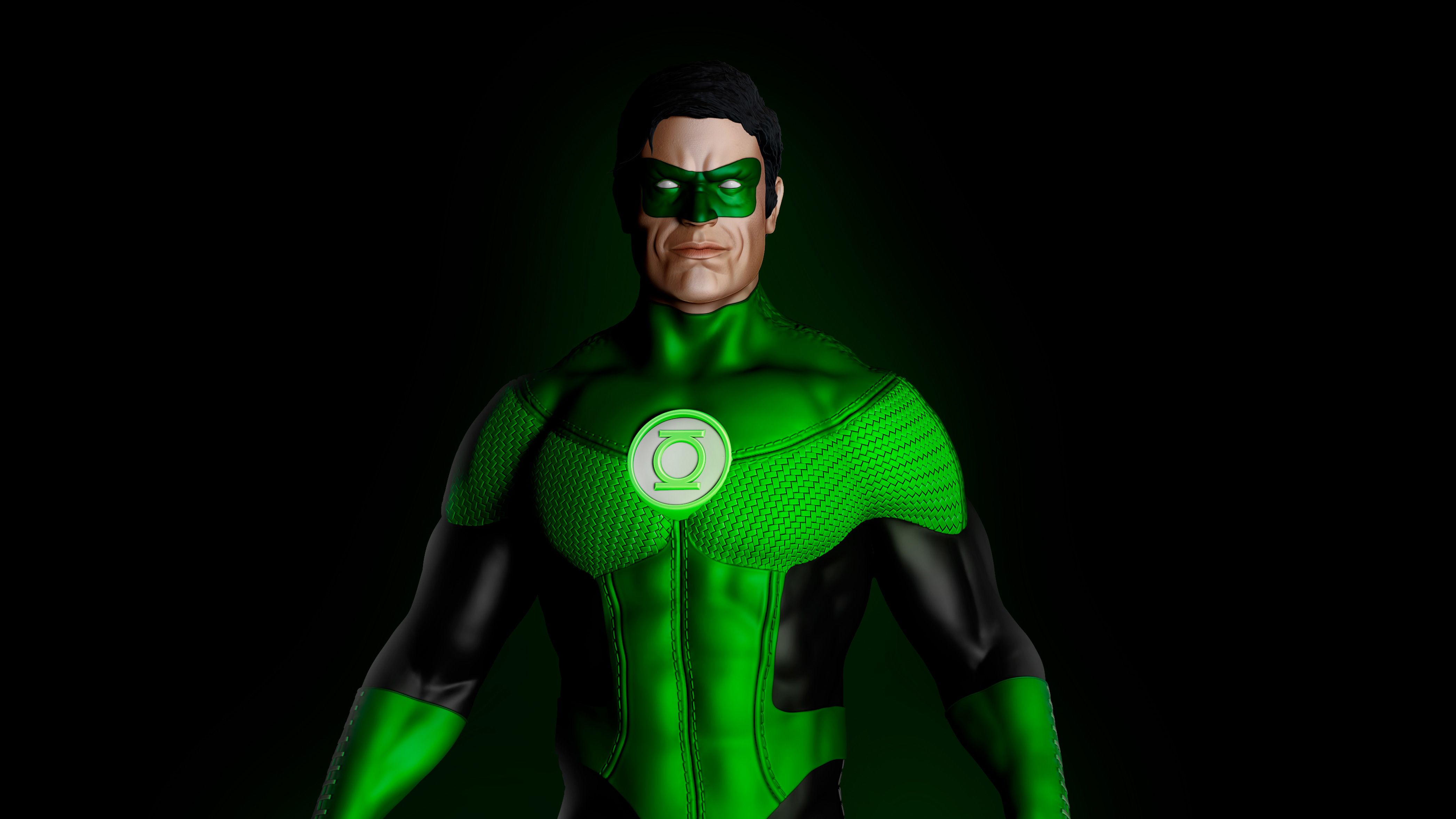 Green Lantern Suit Wallpapers Wallpaper Cave