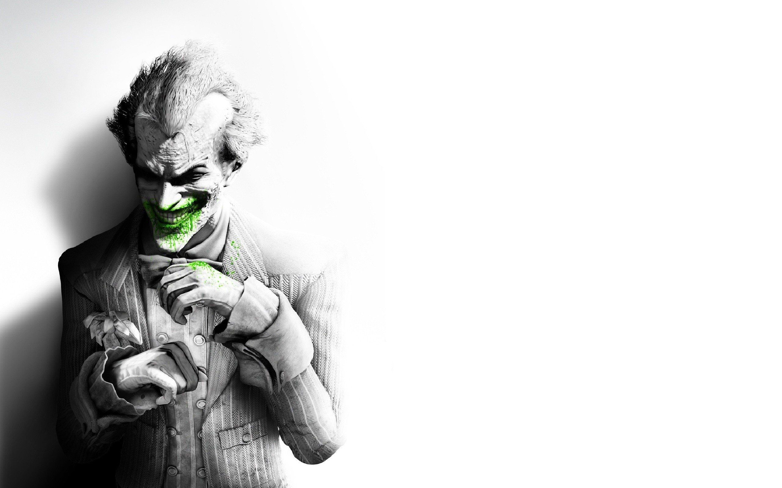 Joker Black And White Wallpapers Wallpaper Cave