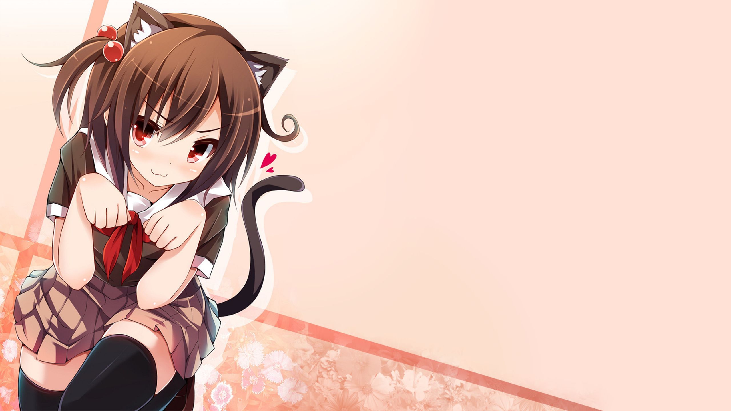 Anime Cat Girl Wallpapers Wallpaper Cave