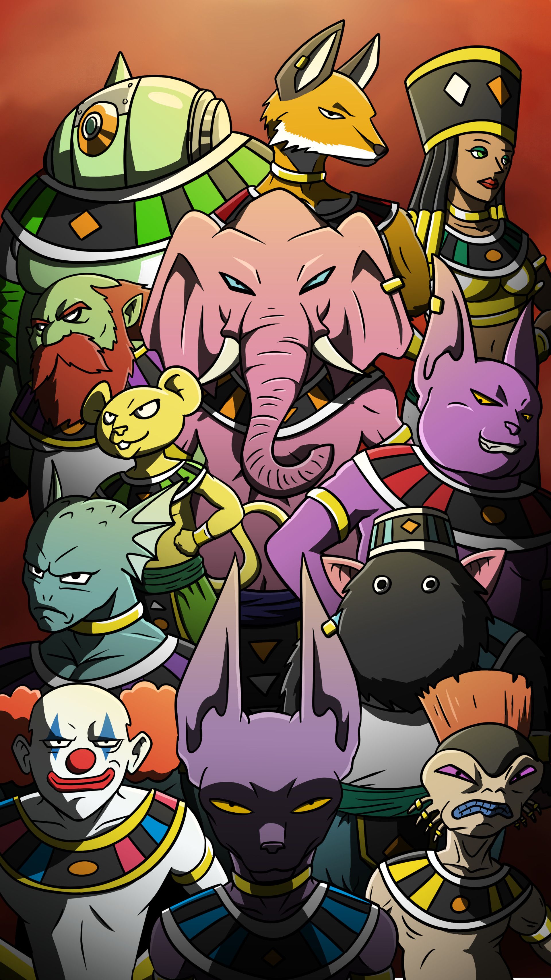 God Of Destruction Wallpapers Wallpaper Cave