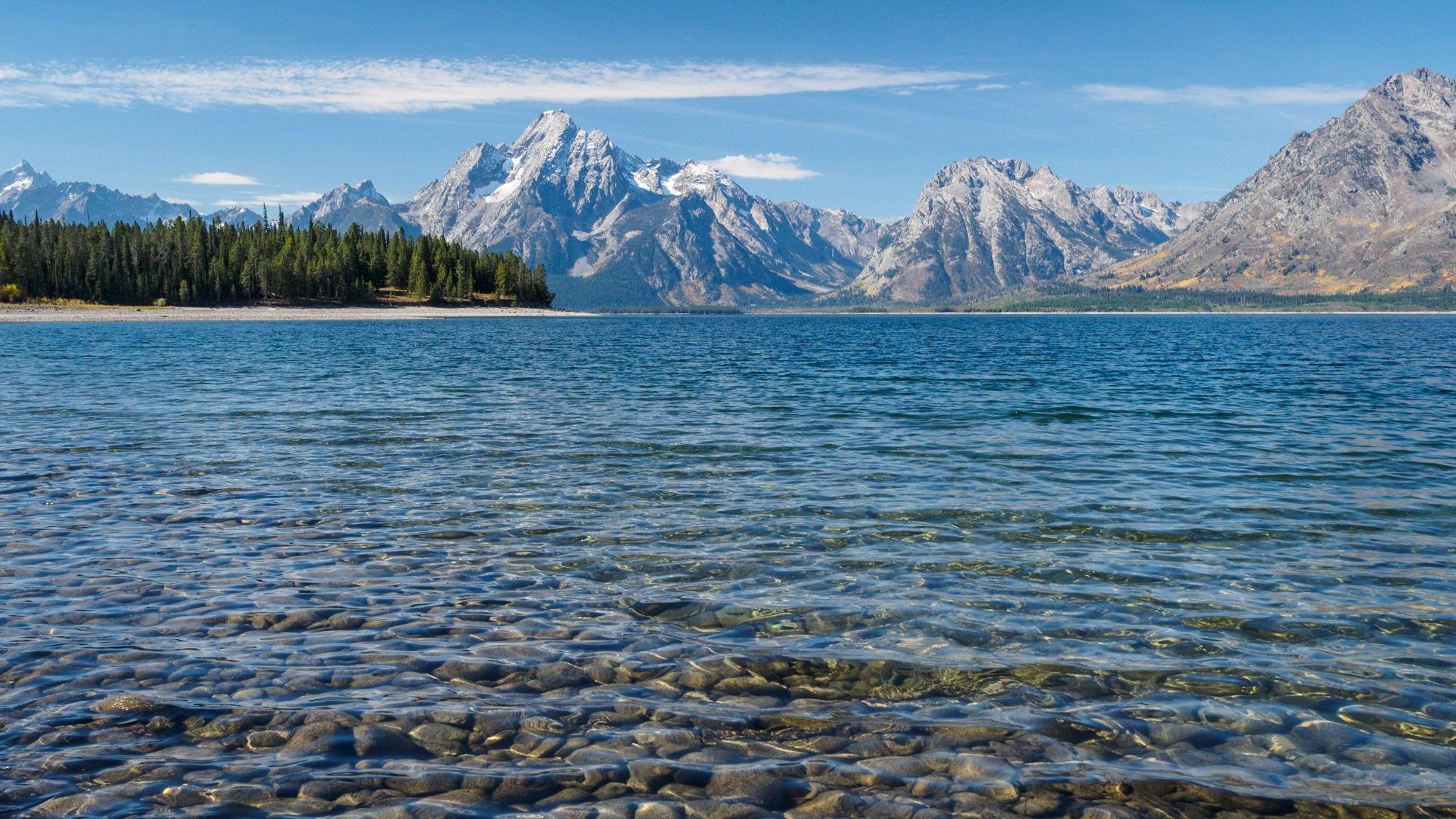 Jackson Lake Grand Teton National Park Wyoming Wallpapers Wallpaper Cave