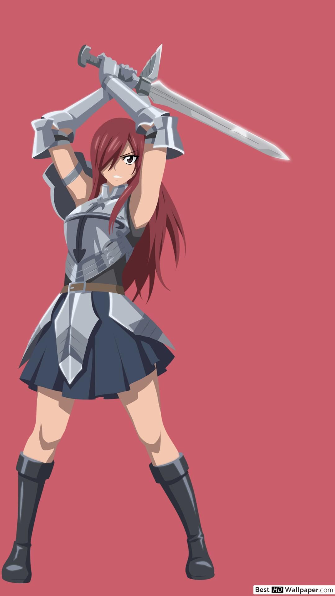 Erza Scarlet iPhone Wallpapers Wallpaper Cave