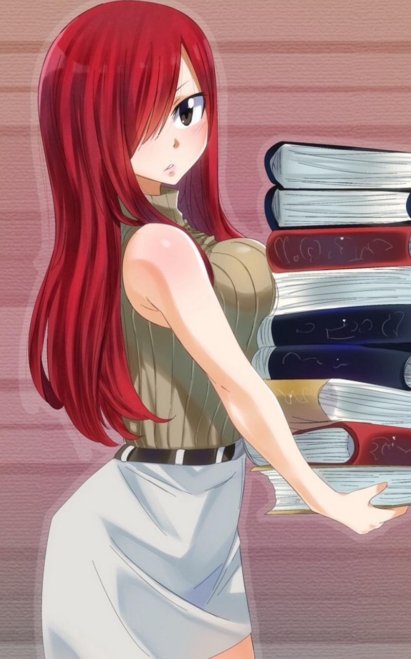 Erza Scarlet iPhone Wallpapers Wallpaper Cave