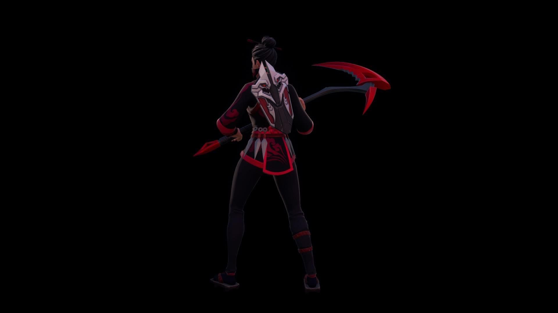 Fortnite Red Jade Wallpapers Wallpaper Cave