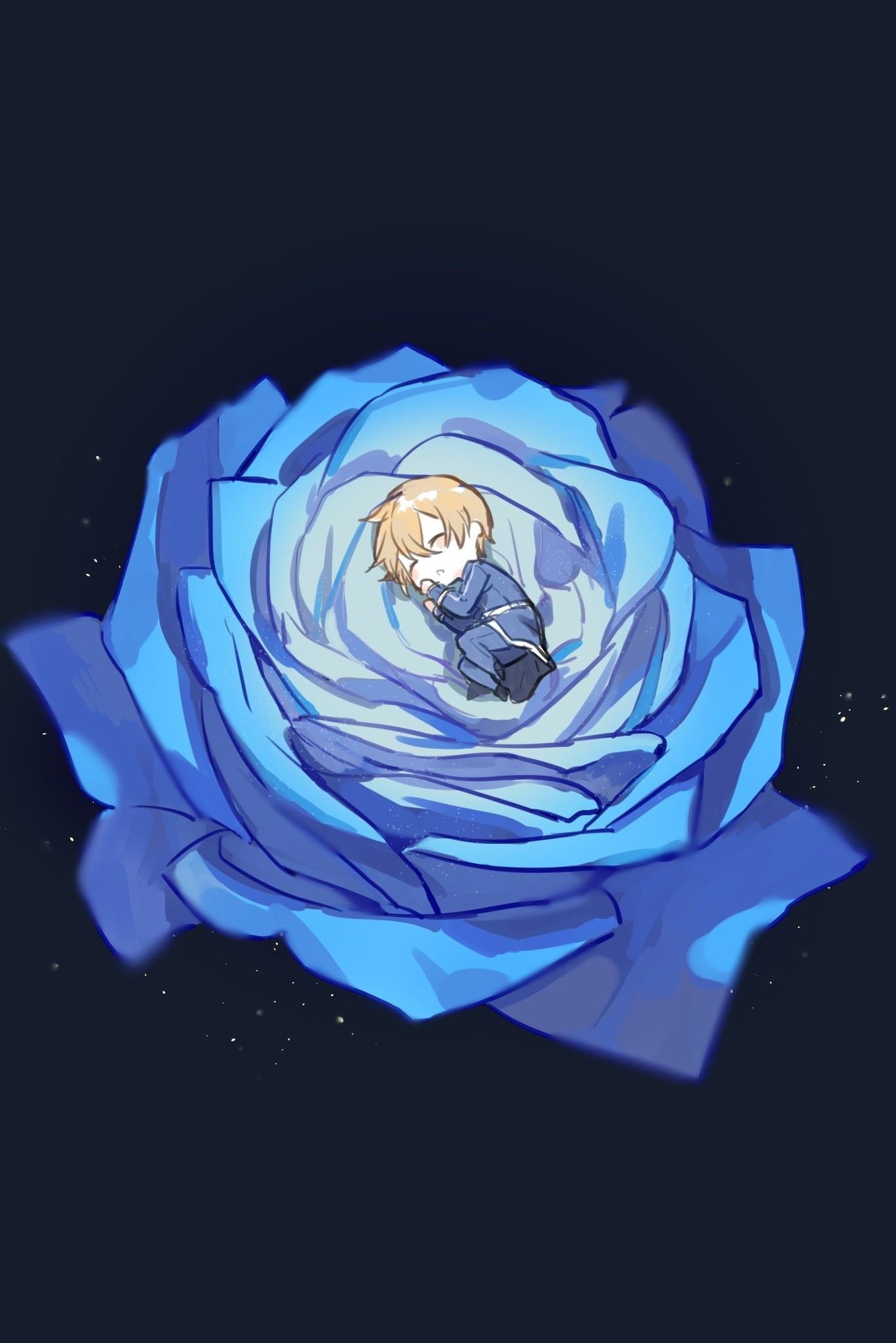 Blue Rose Sword Wallpapers Wallpaper Cave