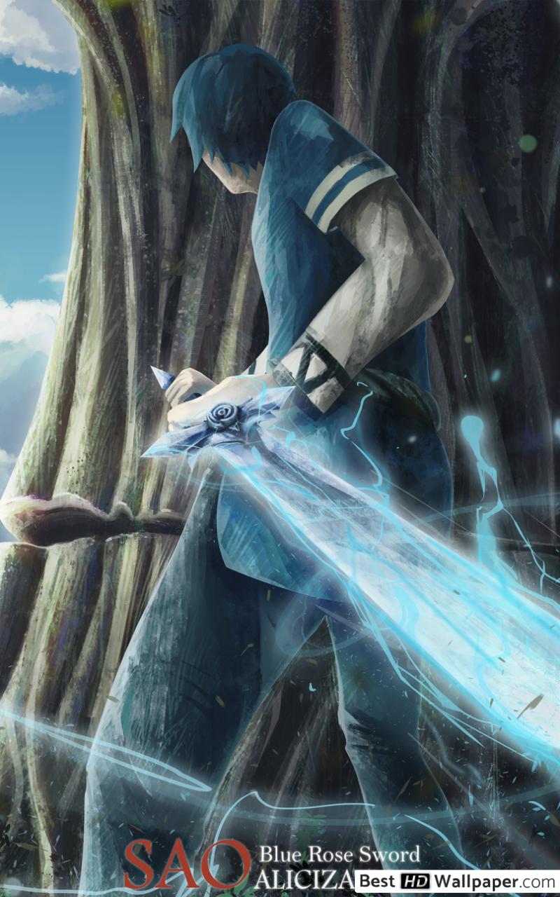 Blue Rose Sword Wallpapers Wallpaper Cave