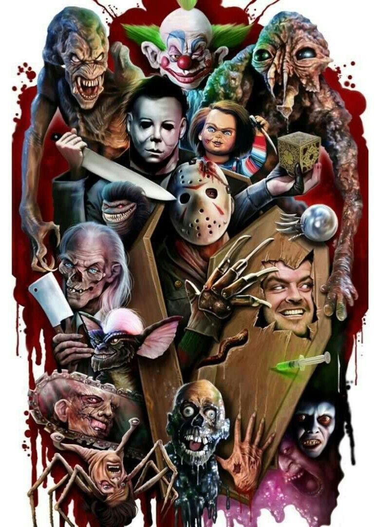Horror Villains Wallpapers Wallpaper Cave
