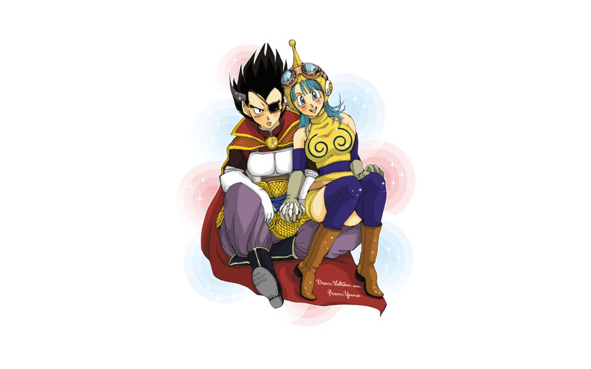 Vegeta And Bulma Wallpapers Wallpaper Cave