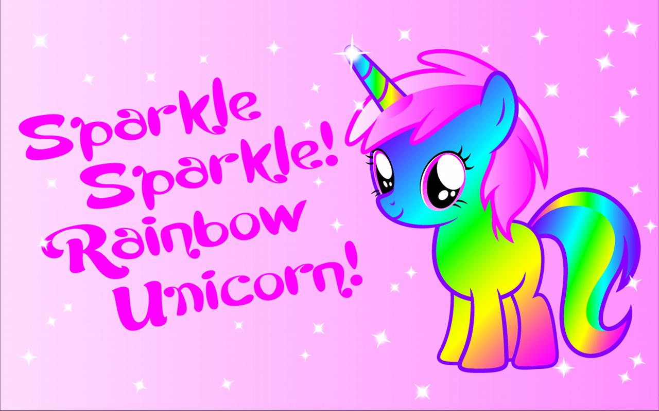 Glitter Unicorn Wallpapers Wallpaper Cave