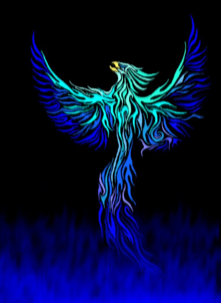 Ice Phoenix Wallpapers Wallpaper Cave