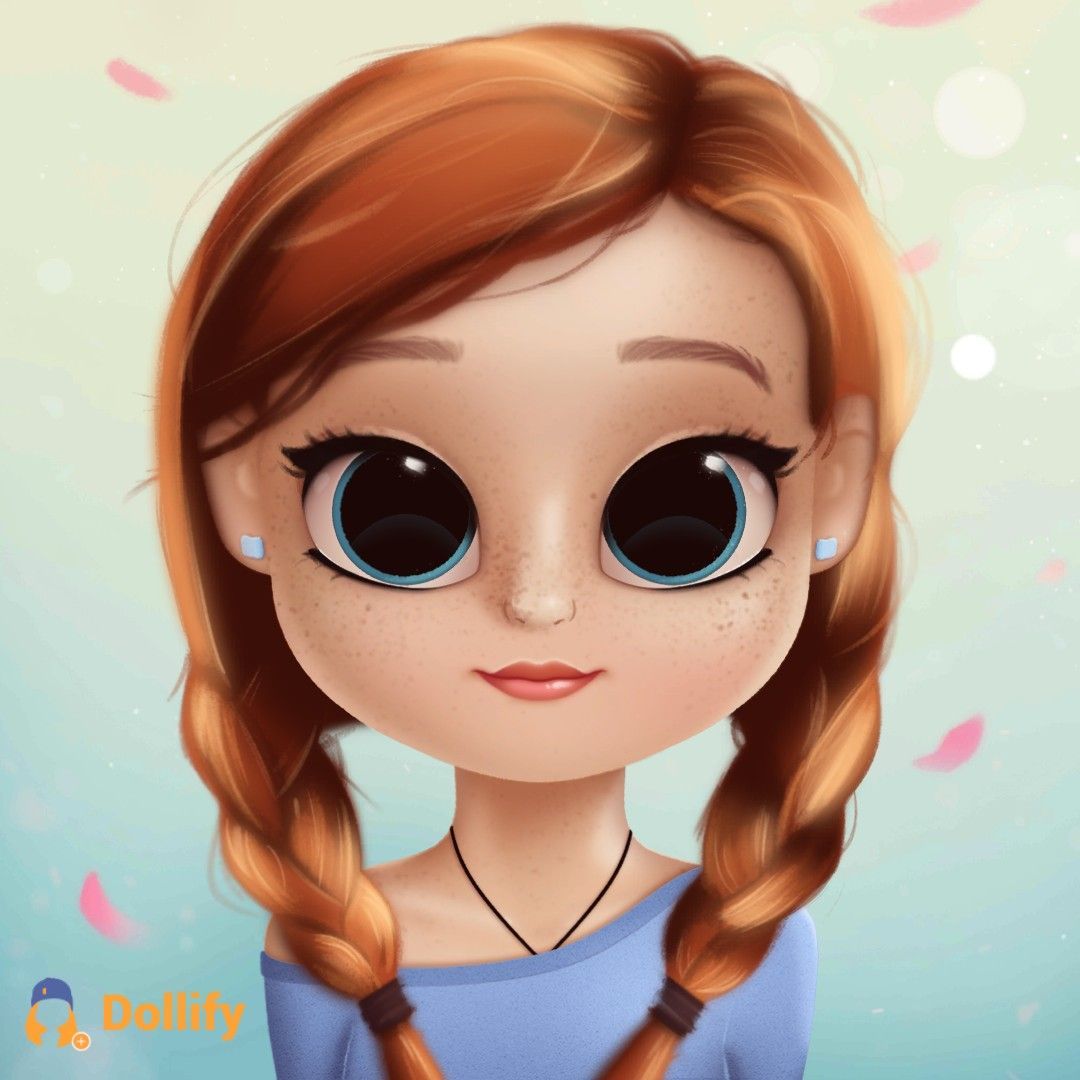 Cute Girl Cartoon Wallpapers Wallpaper Cave