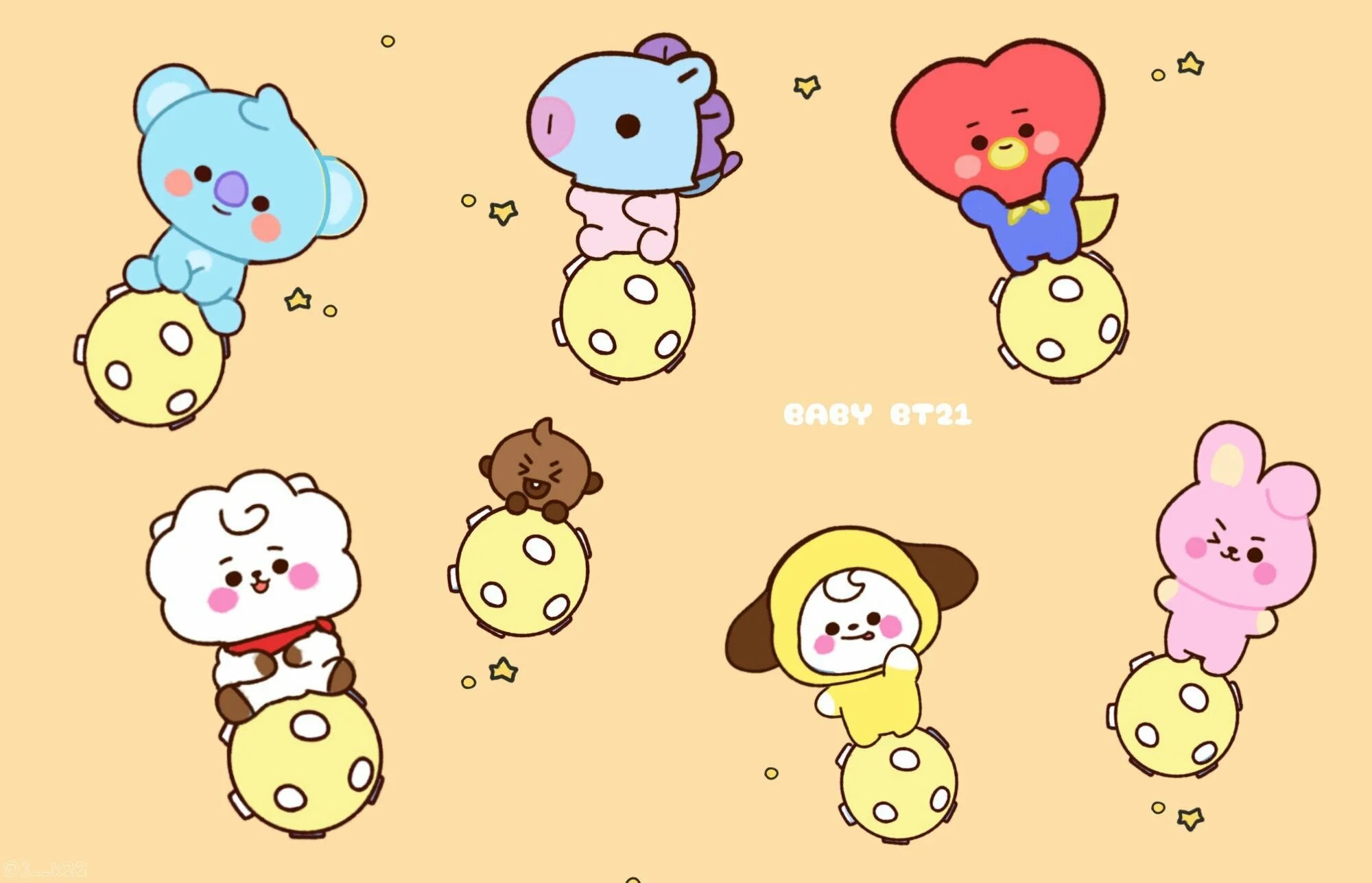 BT21 PC Wallpapers Wallpaper Cave