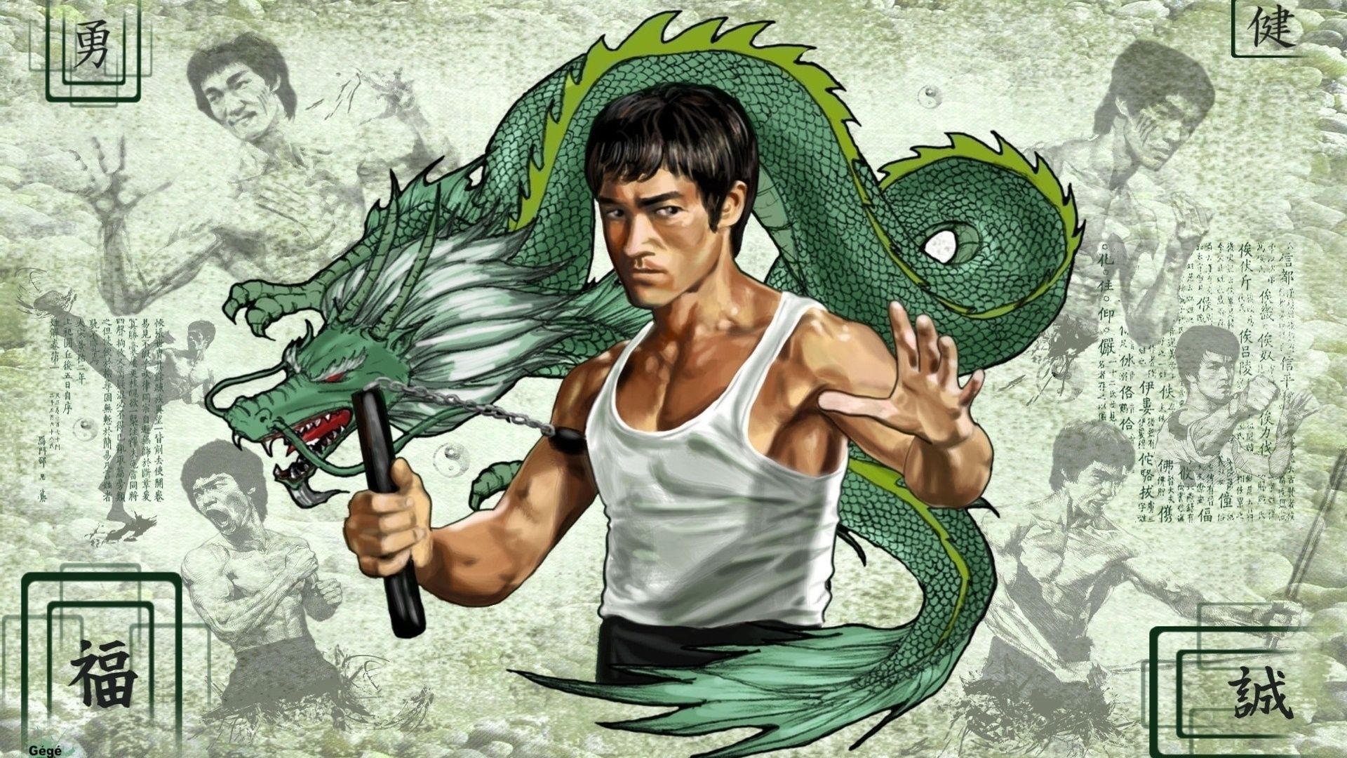 Bruce Lee Warrior TV Show Wallpapers Wallpaper Cave