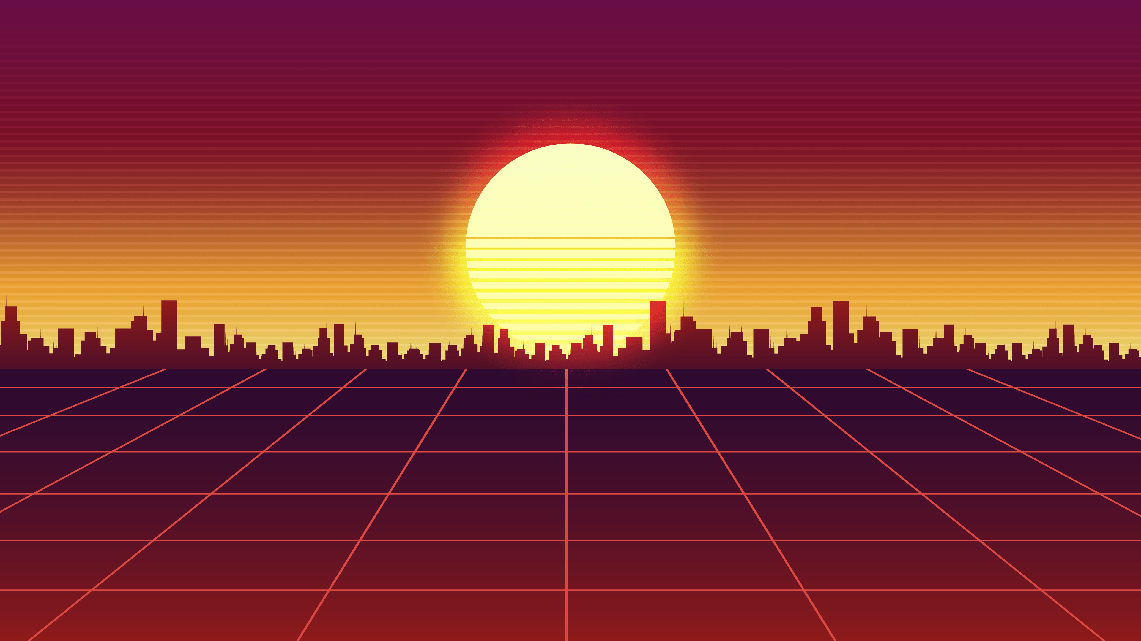 20+ Retro Sunset Wallpaper EdinRoyale