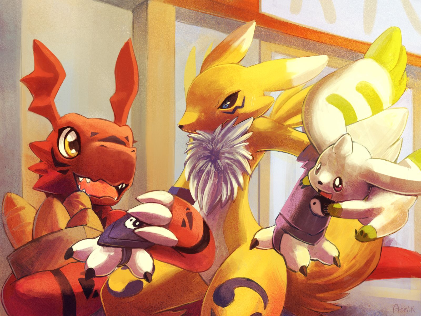 Renamon Wallpapers Wallpaper Cave