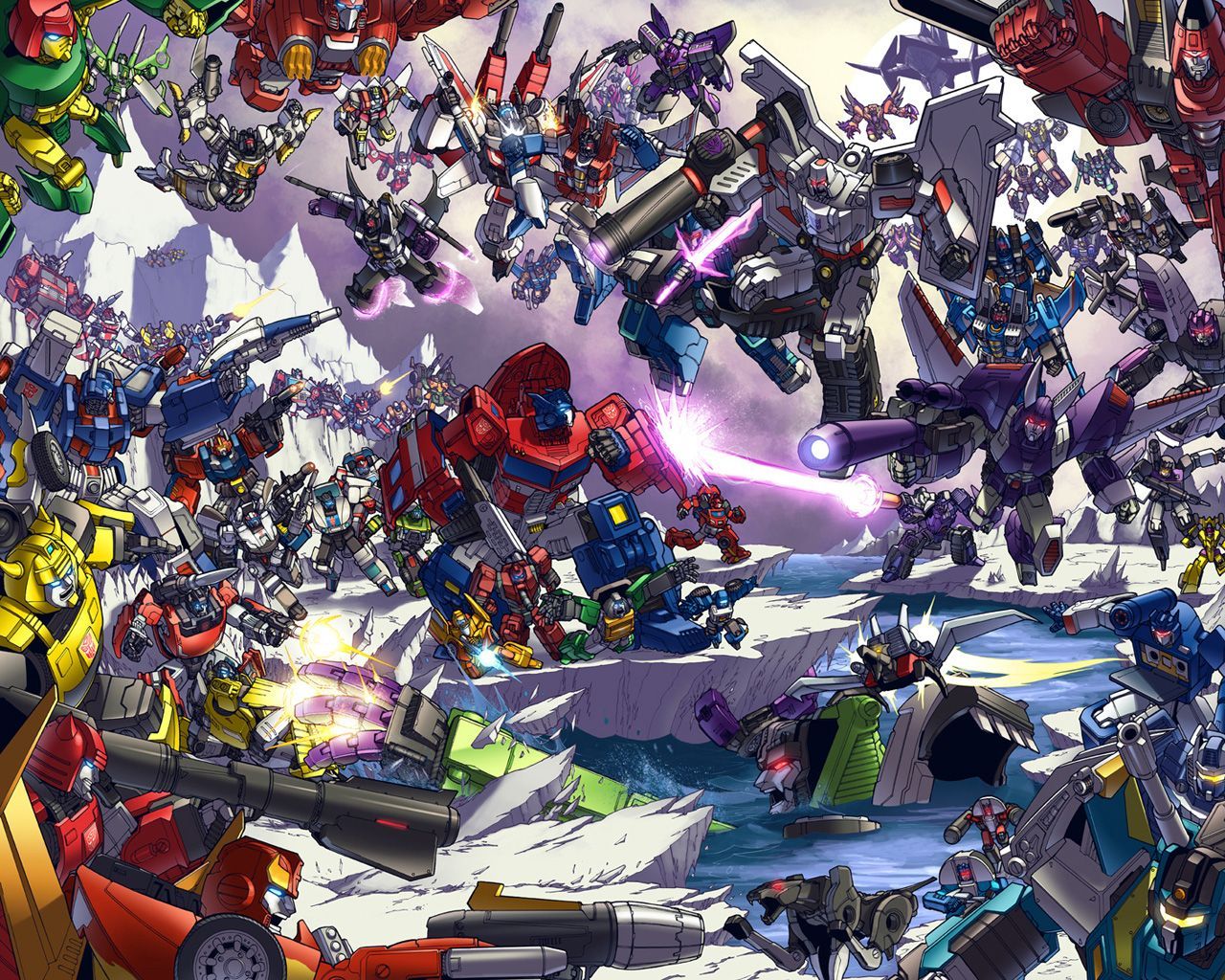 Transformers Battles Wallpapers Wallpaper Cave