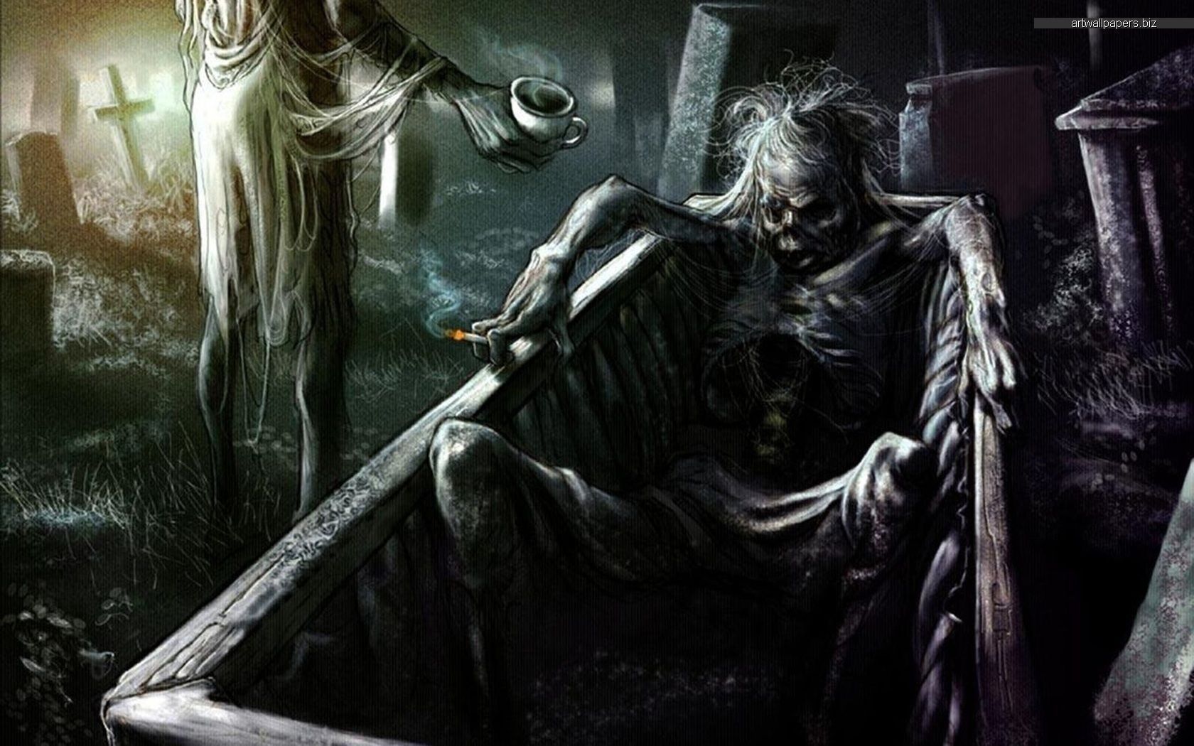 Dark Horror Wallpapers Wallpaper Cave