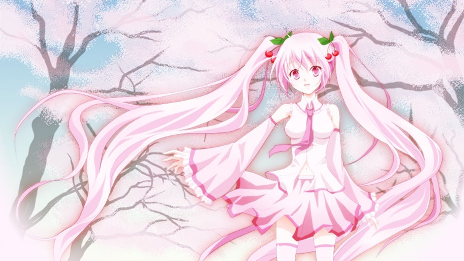 Pink Miku Desktop Wallpapers Wallpaper Cave