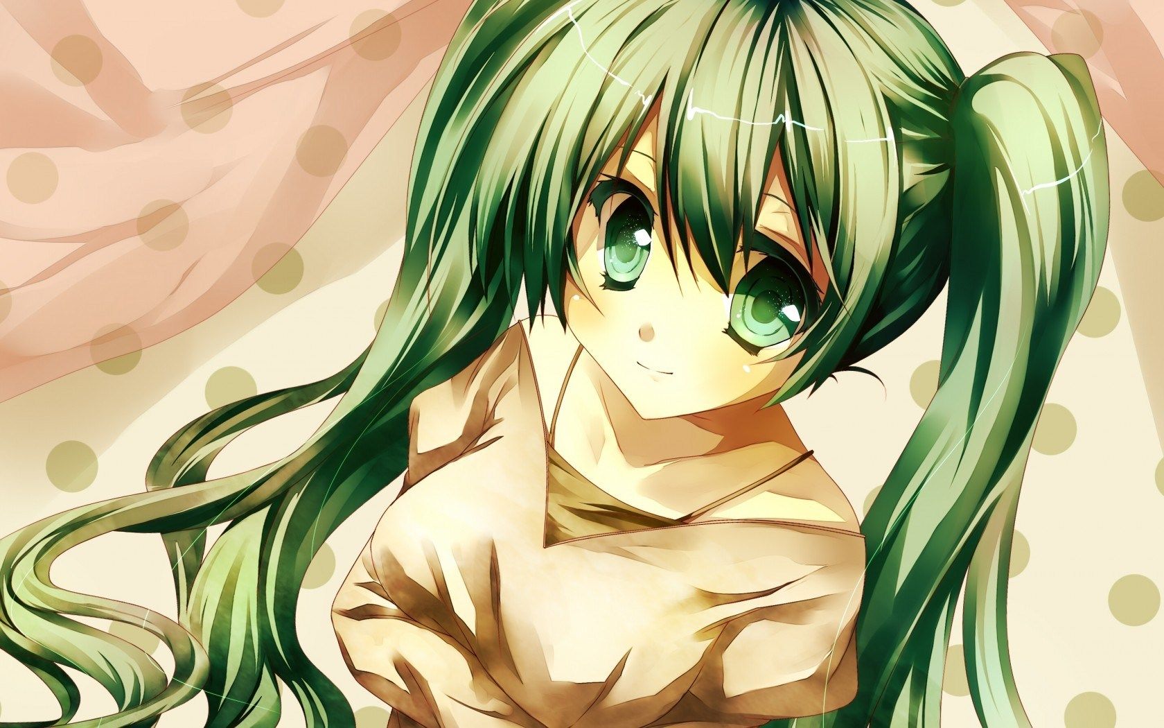 Anime Green Girl Wallpapers Wallpaper Cave