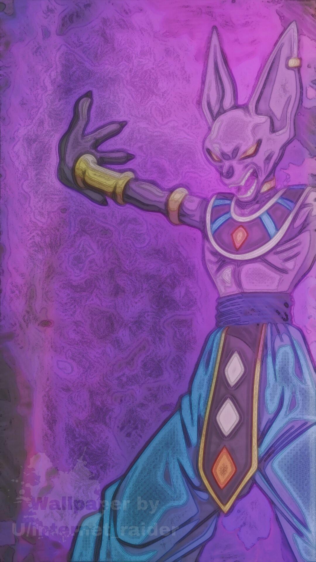 Beerus iPhone Wallpapers Wallpaper Cave