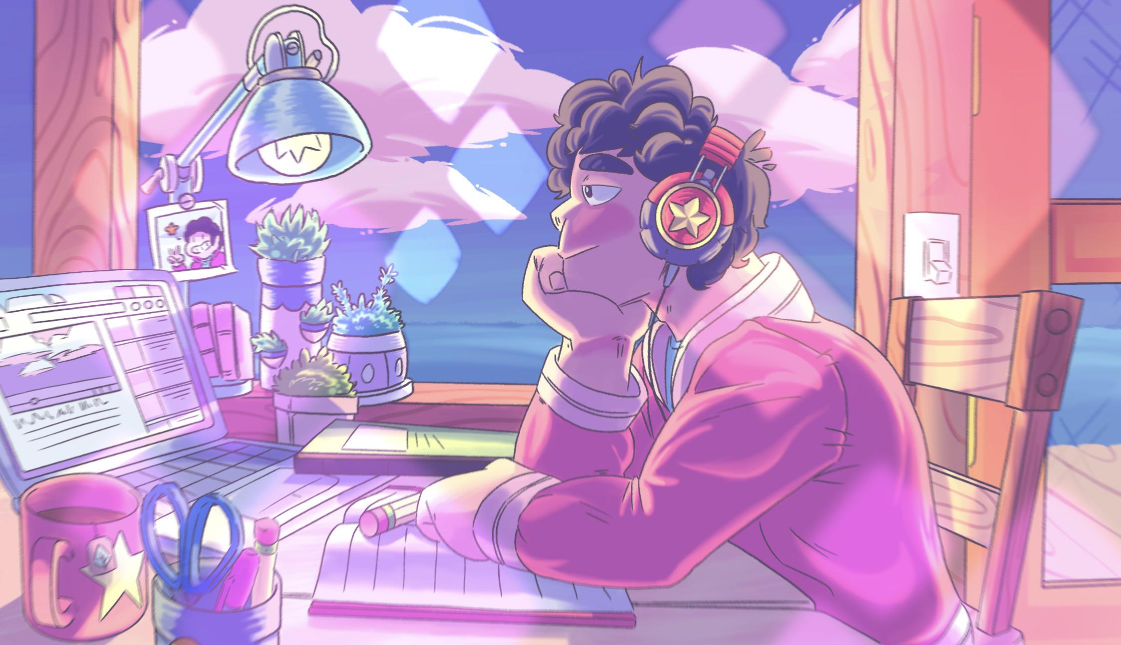 Lofi Girl Wallpapers Wallpaper Cave