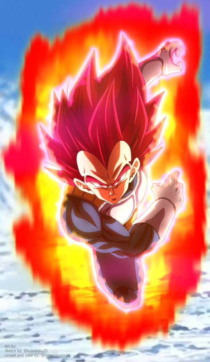 Super Saiyan God Vegeta Wallpapers Wallpaper Cave