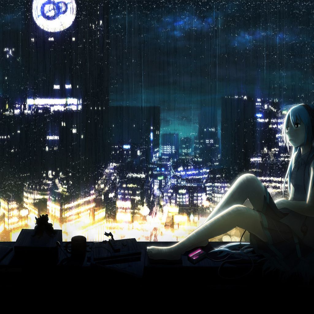 Anime Rain Live Wallpaper