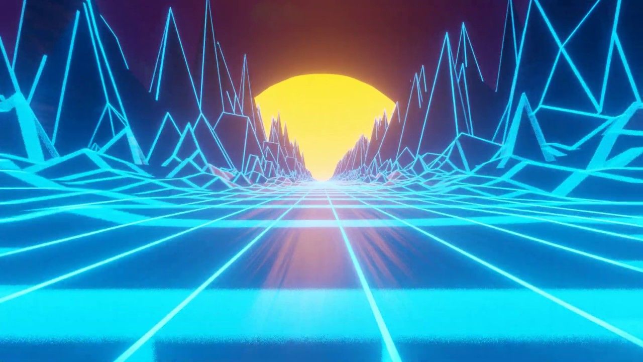 Synthwave Retro Screensaver Wallpapers Wallpaper Cave