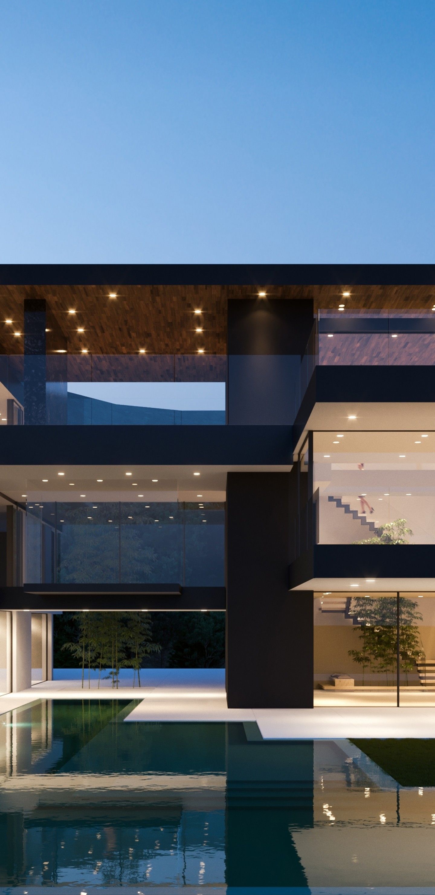 Modern Houses Wallpapers Wallpaper Cave