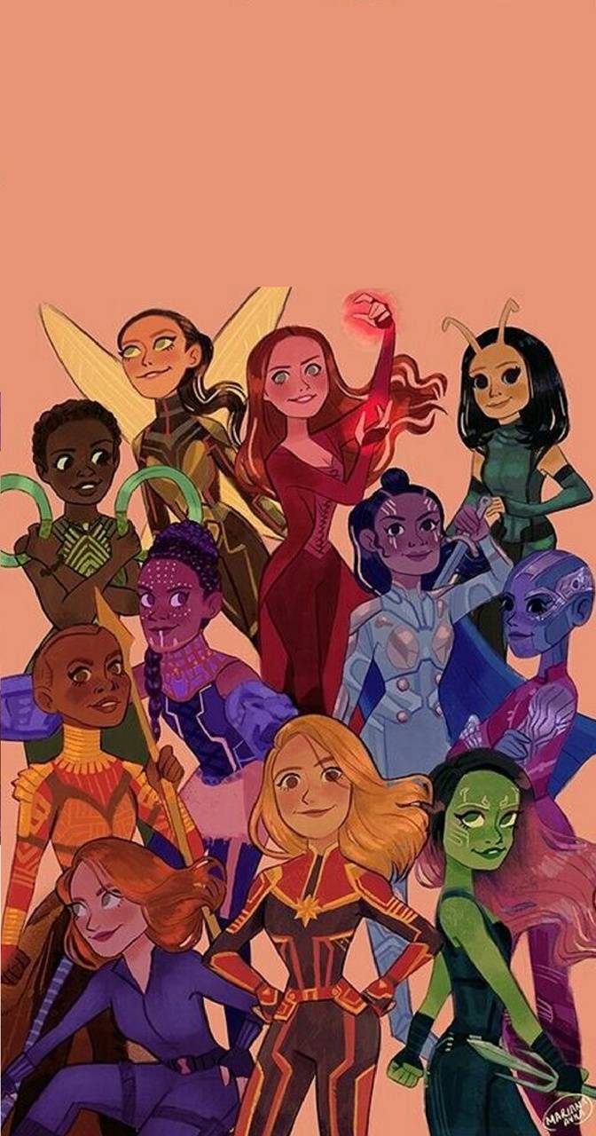 Marvel Girls Wallpapers Wallpaper Cave