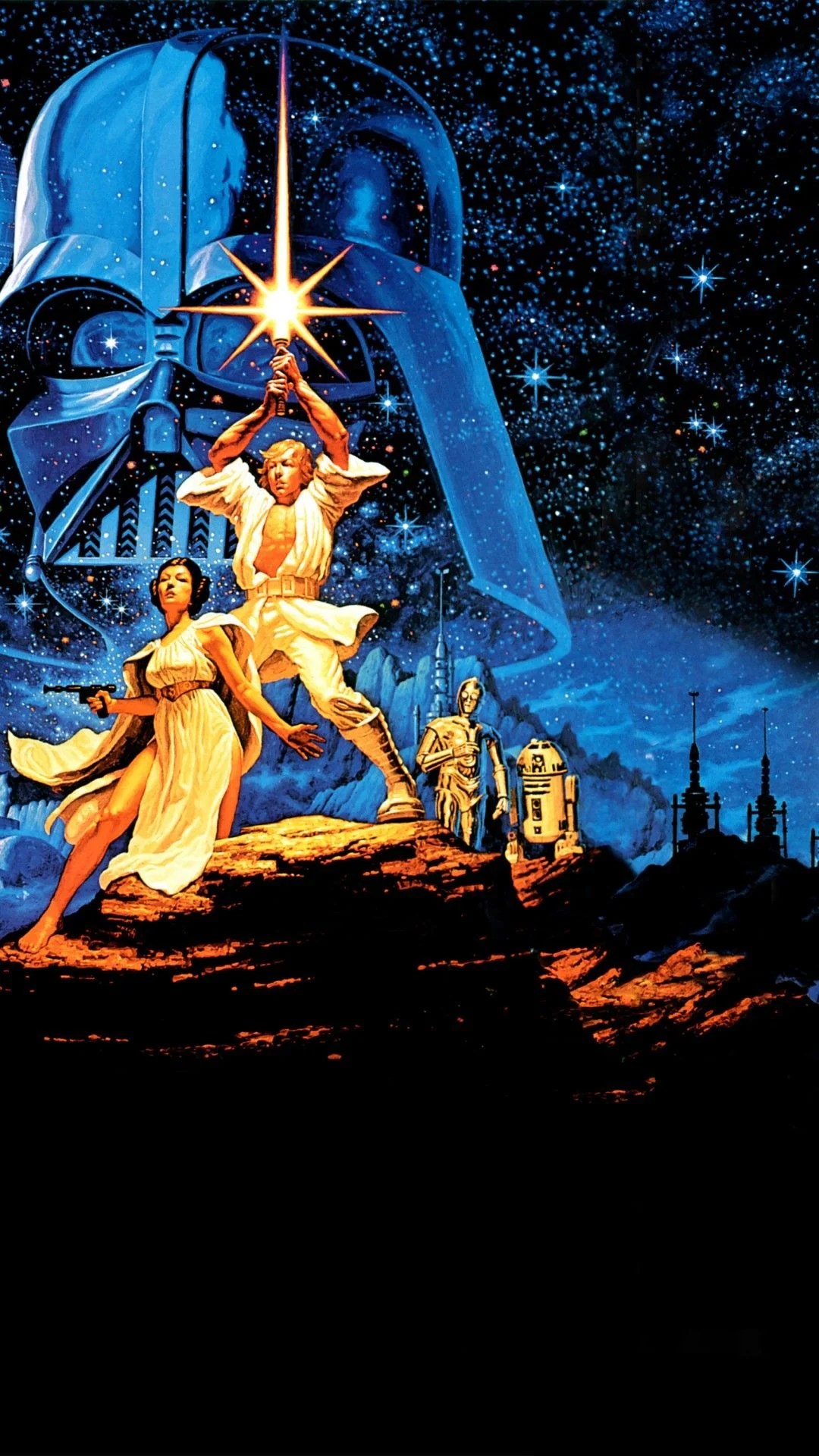 Star Wars Vintage Movie Wallpapers Wallpaper Cave