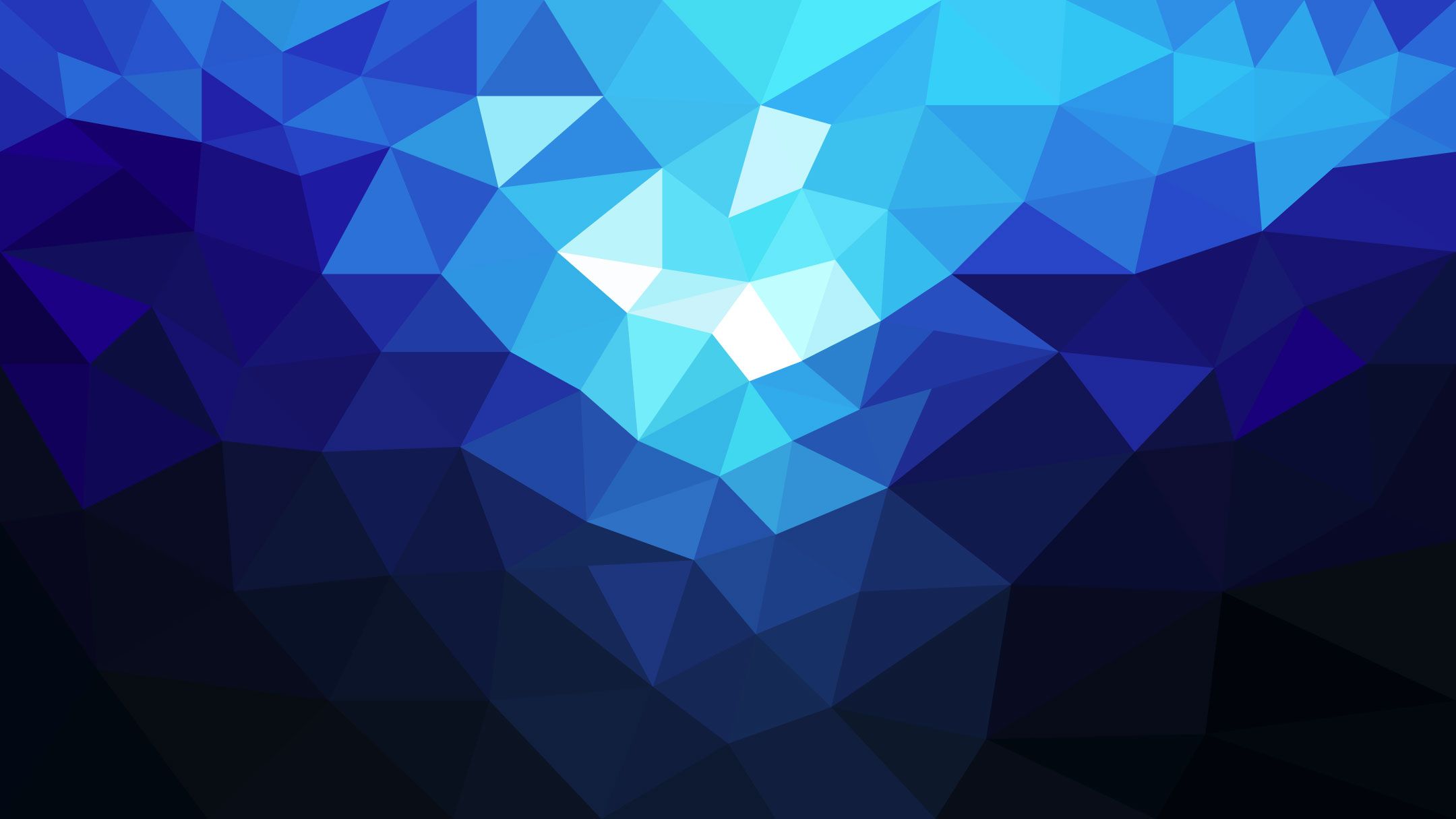 Blue Polygons Wallpapers Wallpaper Cave