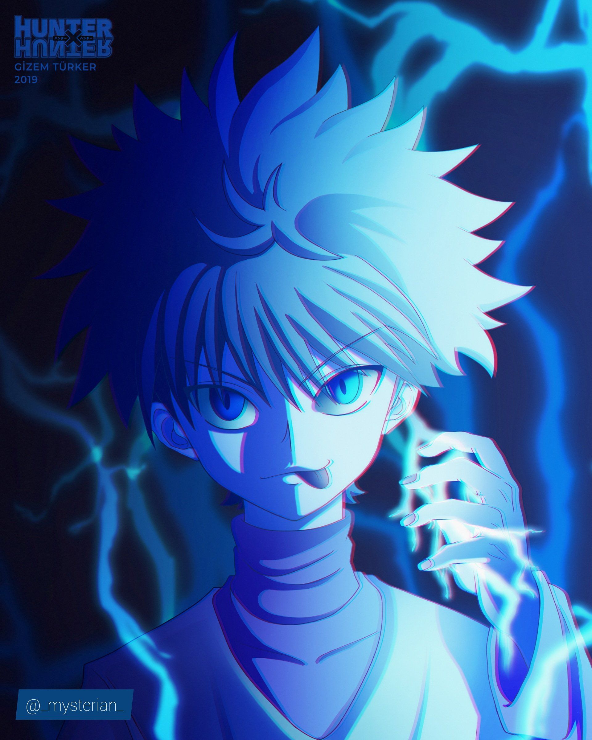 Anime Gif Wallpaper Killua Hunter X Hunter Killua Godspeed Posted By