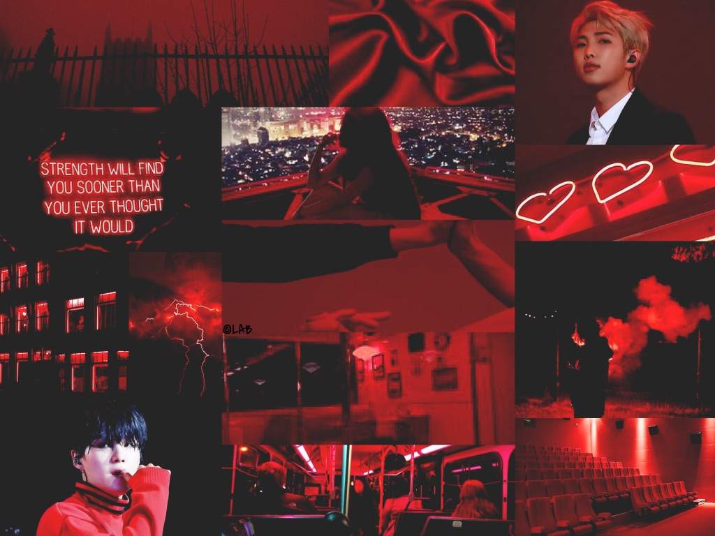 Red Aesthetic Horizontal Wallpapers Wallpaper Cave