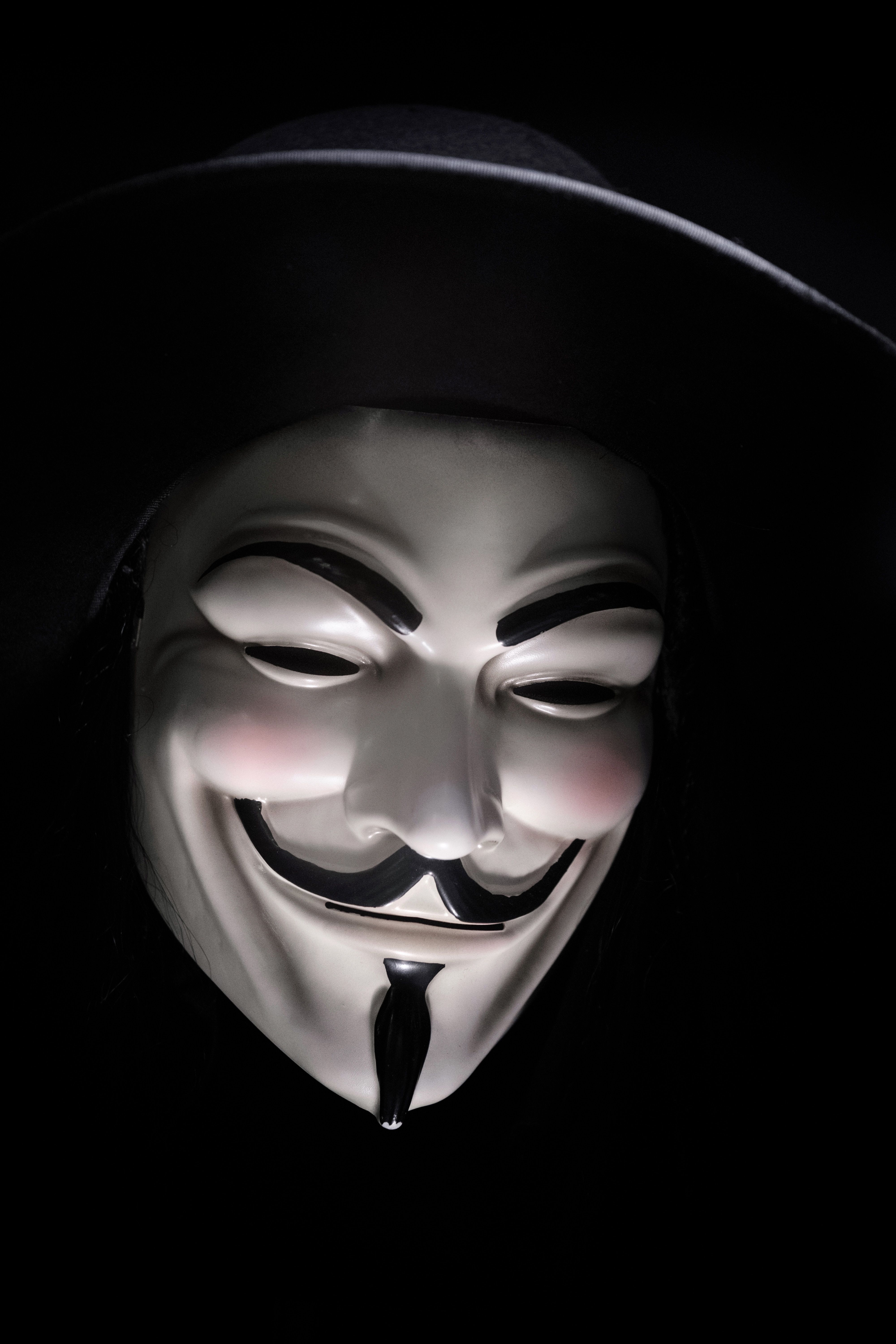 Hacker Face Wallpapers Wallpaper Cave