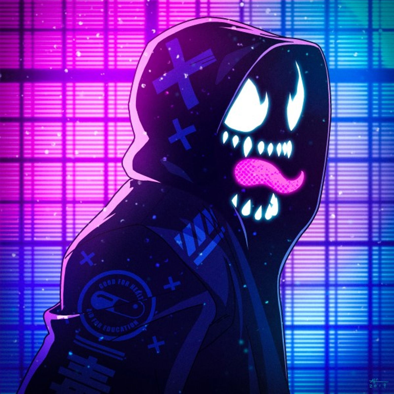 Venom Neon Wallpapers Wallpaper Cave