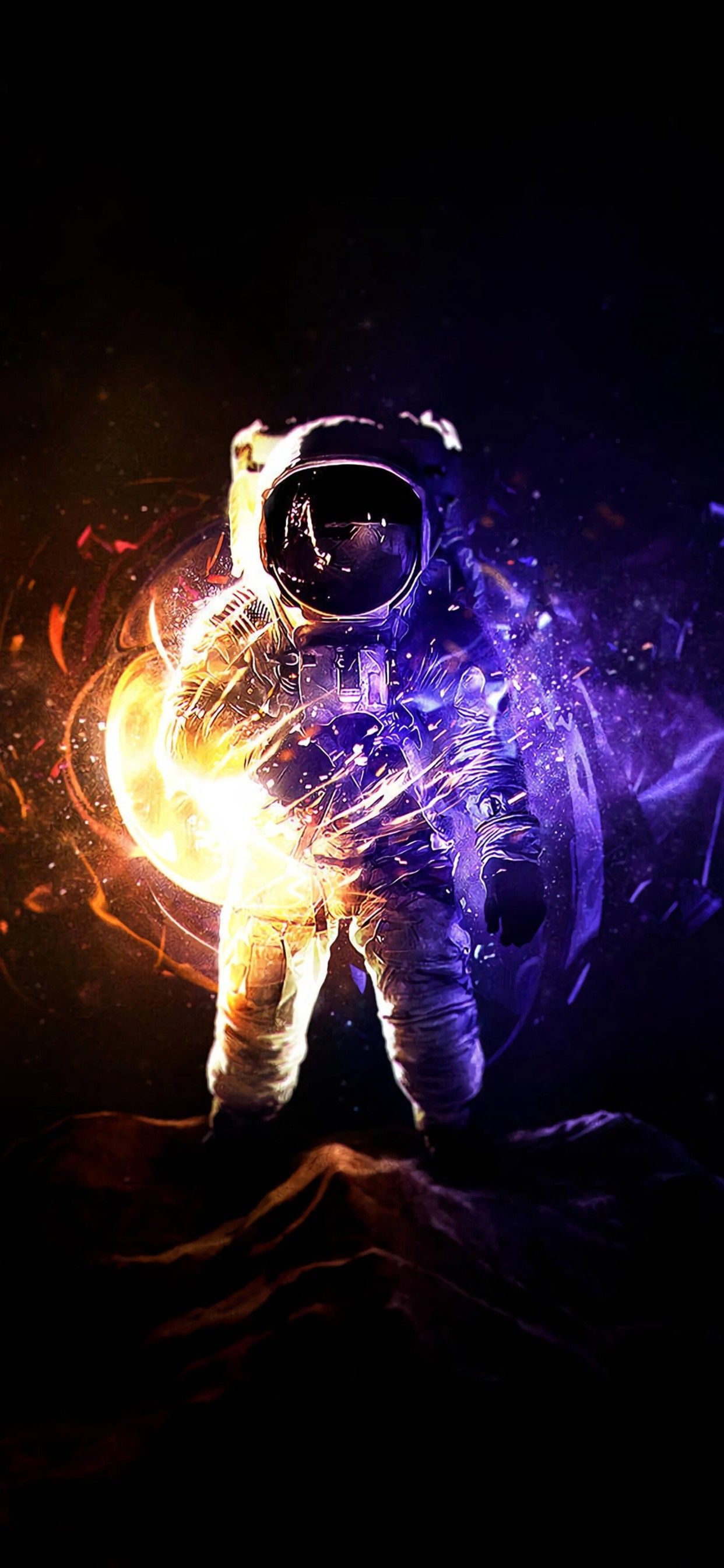 Astronaut Amoled Wallpapers Wallpaper Cave