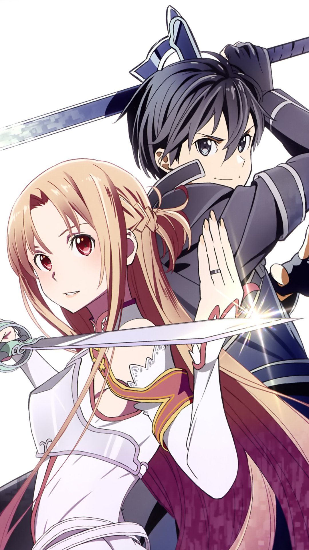 Kirito Asuna Wallpapers Wallpaper Cave