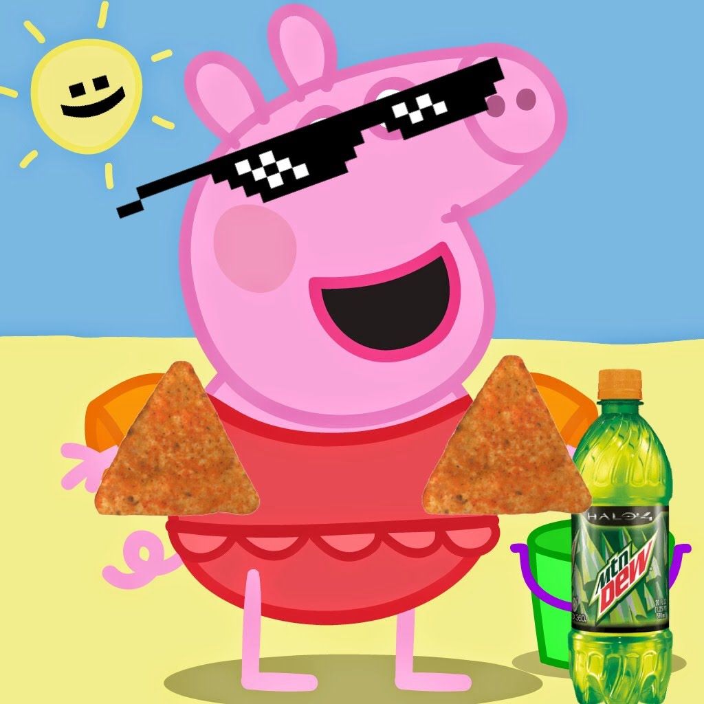 MLG Peppa Pig Wallpapers Wallpaper Cave