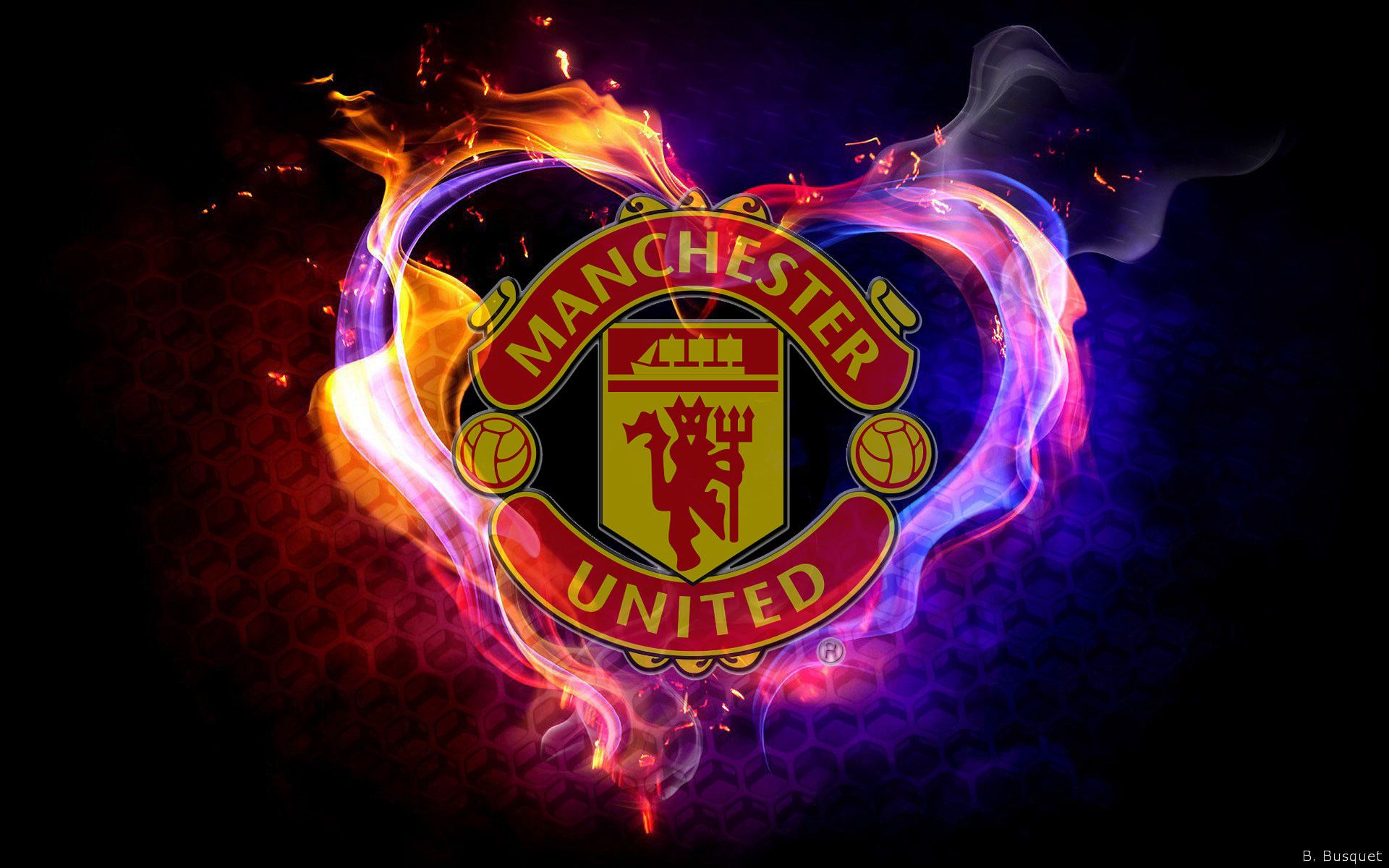 Logo Manchester United Wallpaper Cave